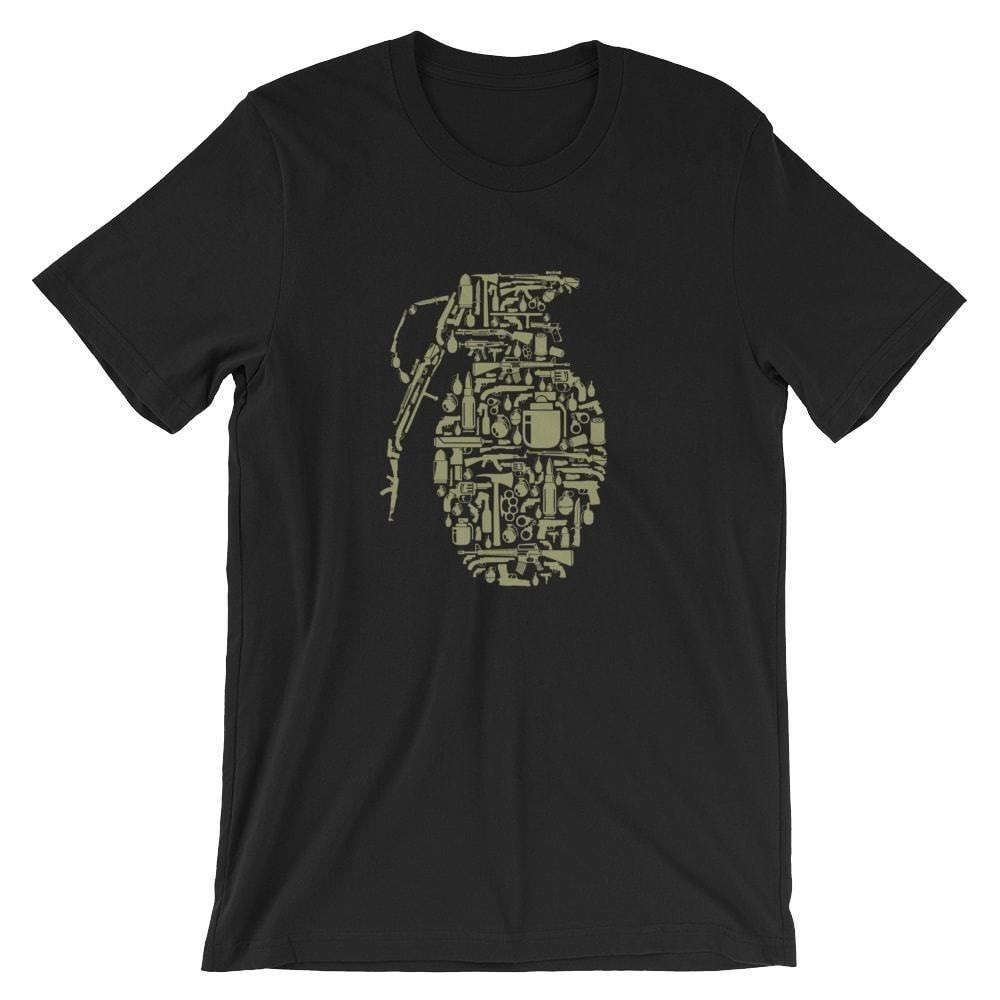 

Grenade T-Shirt. 100% Cotton Premium Tee NEW 4XL