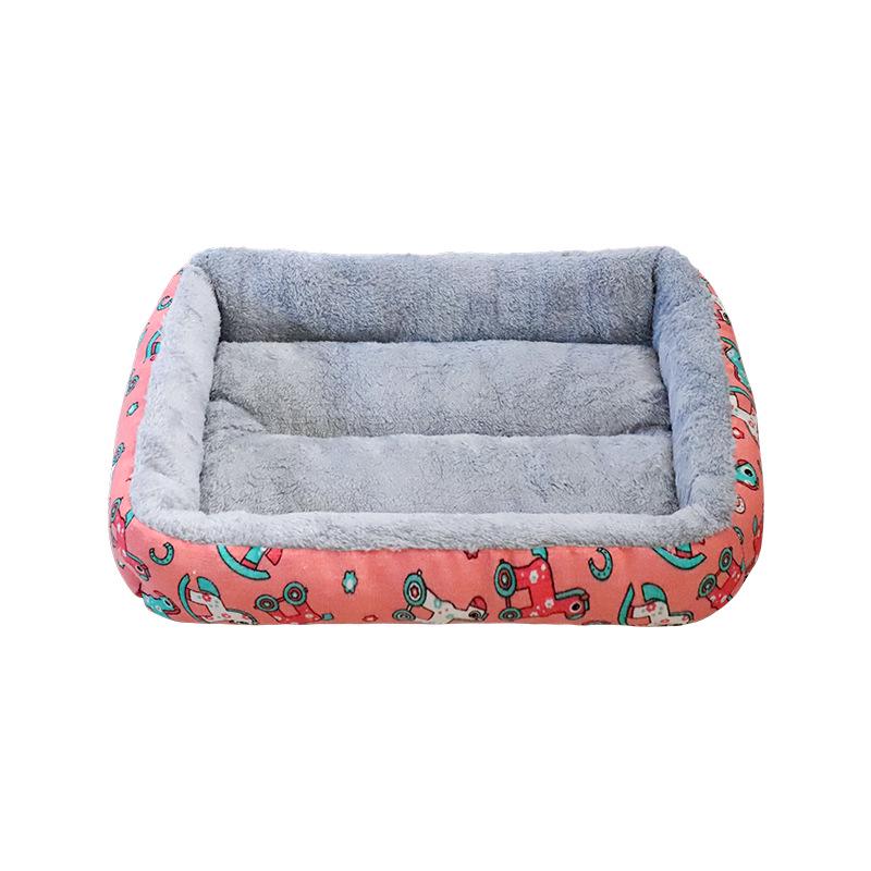 Four Seasons Universal Thickened Pet Bed for Cats & Dogs - Small, Medium, Large