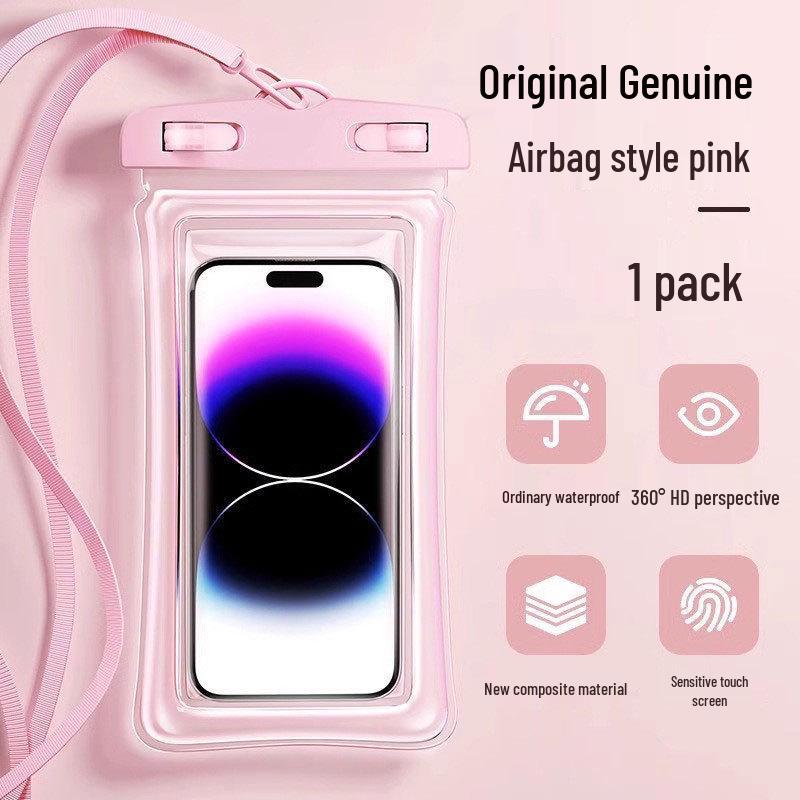 Waterproof Touchscreen Phone Bag for Swimming, Rafting, Diving, and More One Size