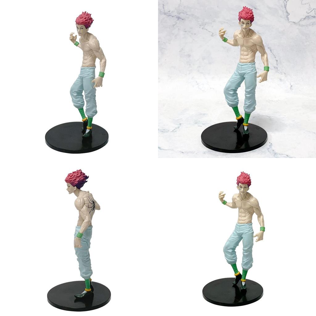 Hunter×hunter Hisoka Pvc Model Kit With Articulated Joints For Collectors And Fans