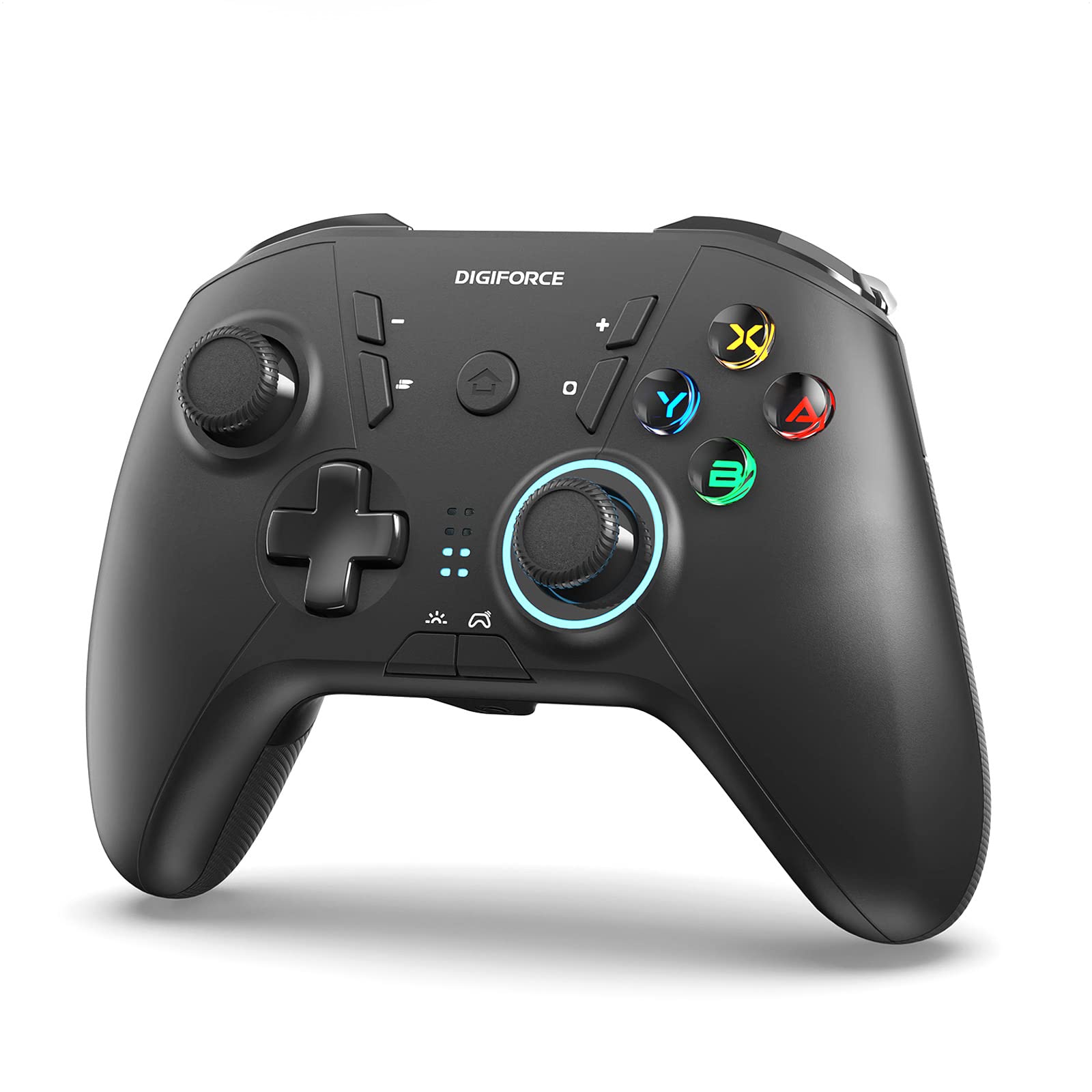 

DIGIFORCE Pro Controller for Wireless Dual Vibration Controller with Turbo Gyro and Japanese Instruction Manual Included Switch, Fire, 6-Axis Sensor,