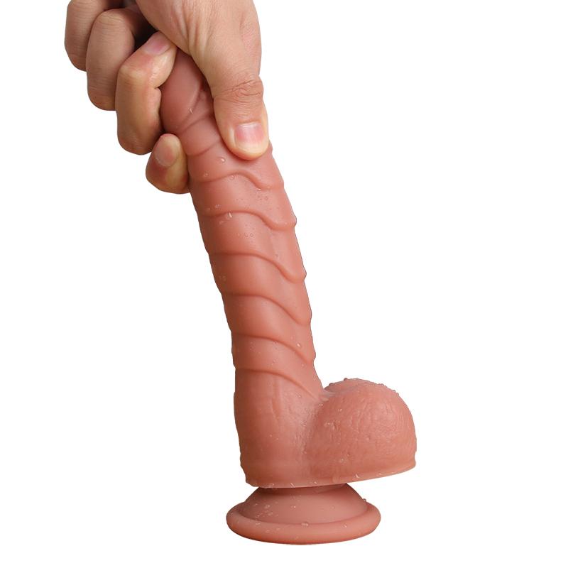 Realistické dildo Přísavka Sex Toys For Women Penis Obrovský silikonový Dick Žena Masturbace Soft Cock