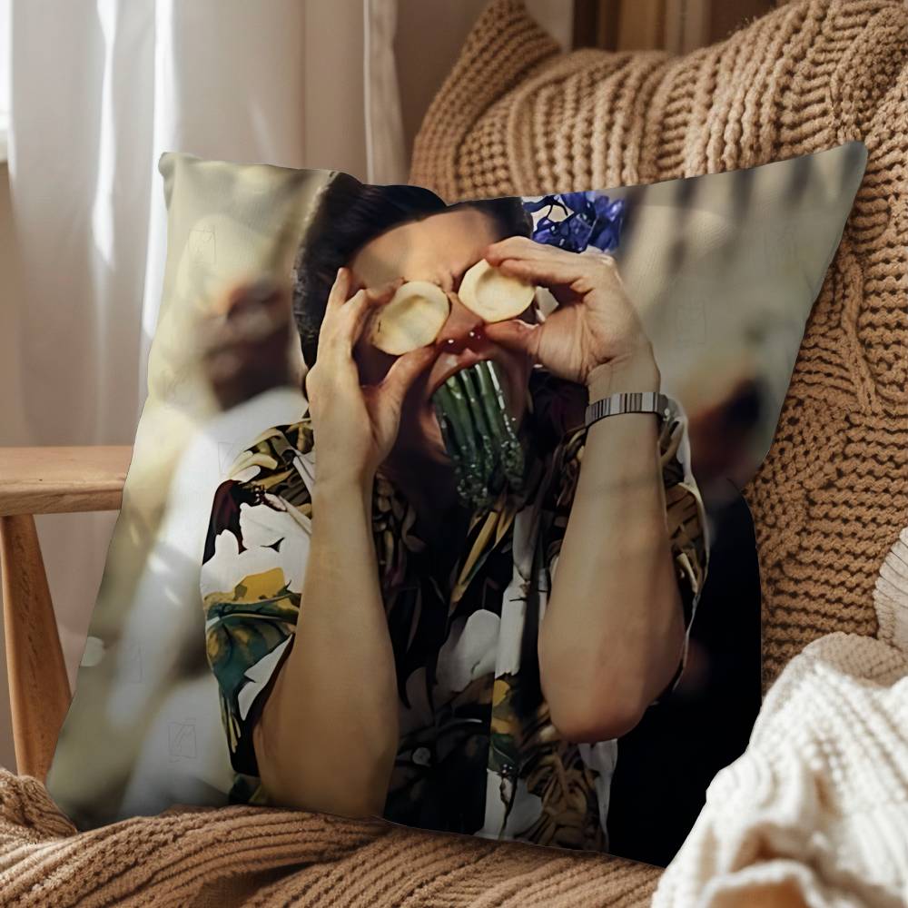 

Abstract humor Jim Carrey Ace Ventura pillow cover living room sofa cushion cover bedroom room bed pillow cover home decoration 45x45 cm