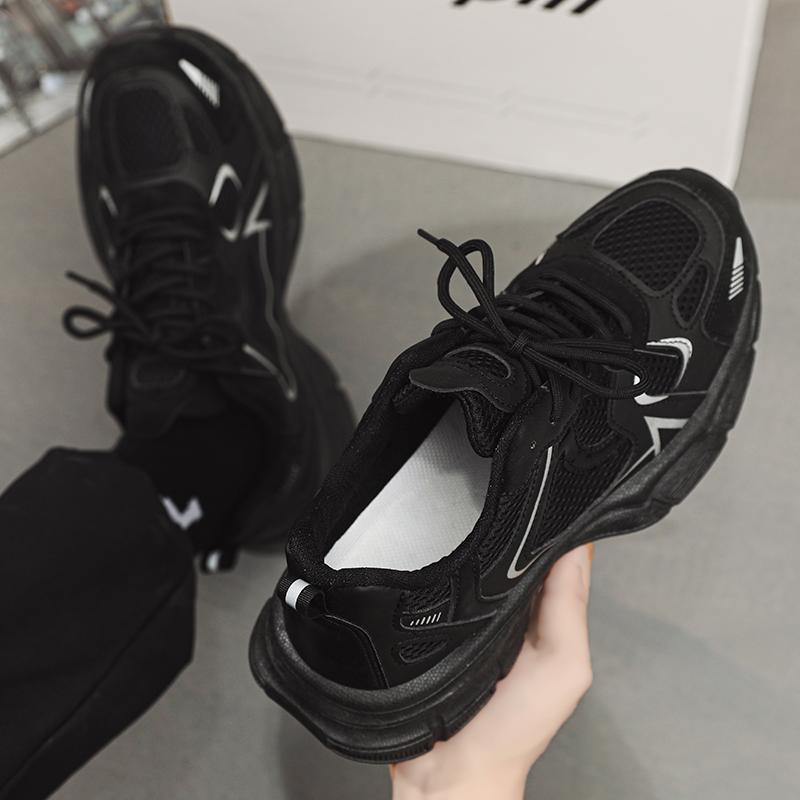 2023 Men’s Sneakers Mesh Chunky Sport Basketball Shoes For Men Street Style Casual Walking Shoes Platform Men’s Jogging Sneakers