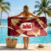 Stampa Middlesbrough FC Asciugamano da Spiaggia Quick Dry Microfibra Assorbente Portatile da Viaggio Asciugamano per Nuoto