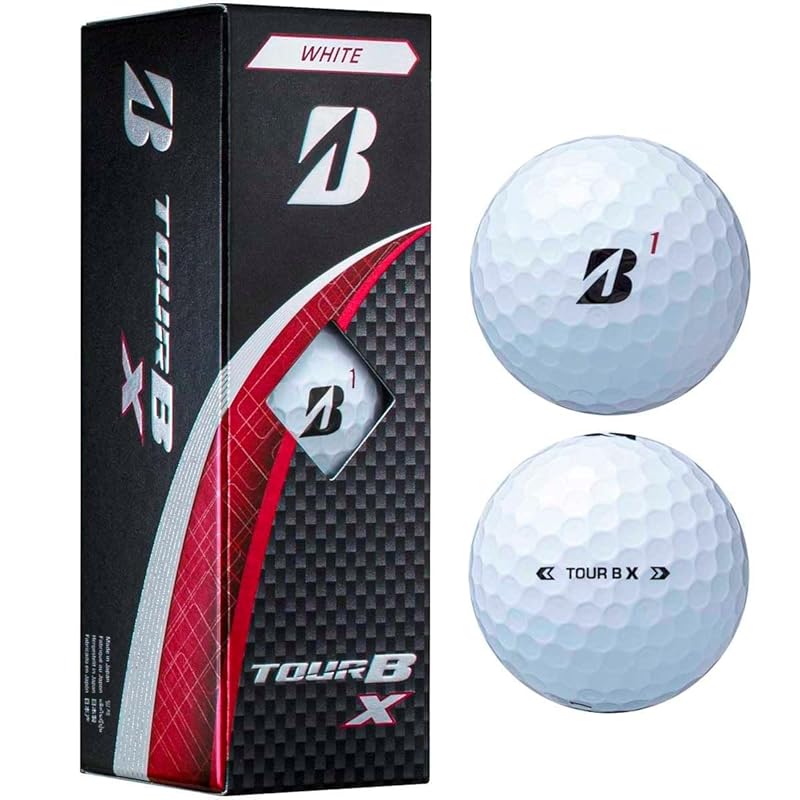 

BRIDGESTONE golf ball TOUR B X 2024 model sleeve box Contains 3 balls white B4WXJ