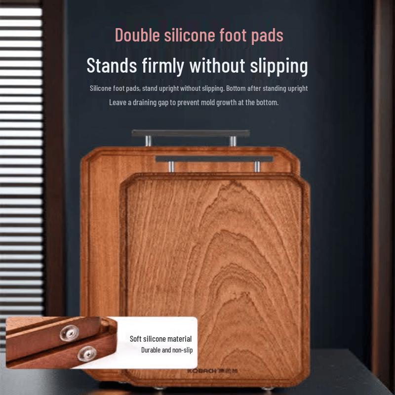 Wenge Wood Double-Sided Cutting Board