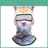 3d Animal Design Sunblock Face Mask With Windproof And Dustproof Features For Outdoor Enthusiasts