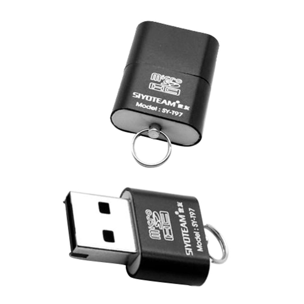 

Mini Portable Type-c 3.1 Micro USB OTG Adapter High Speed Aluminum Alloy Memory Card Reader