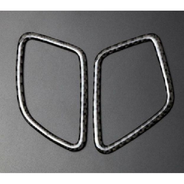 For BMW X3 F25 X4 2011-17 Real Carbon Fiber Dashboard Upper Air Outlet Vent Trim