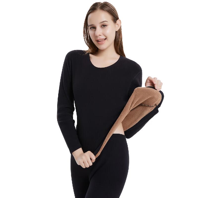 Hengyuanxiang Women's Fleece Thermal Underwear Set TC-5006