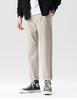 Anti wrinkle copper ammonia silk spring new casual pants for men, loose and versatile straight leg tapered pants