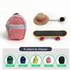 Funny Pet Skateboard Toys Set Creative Parrot Skateboard Lizard Mini Scooter  Photograph Prop