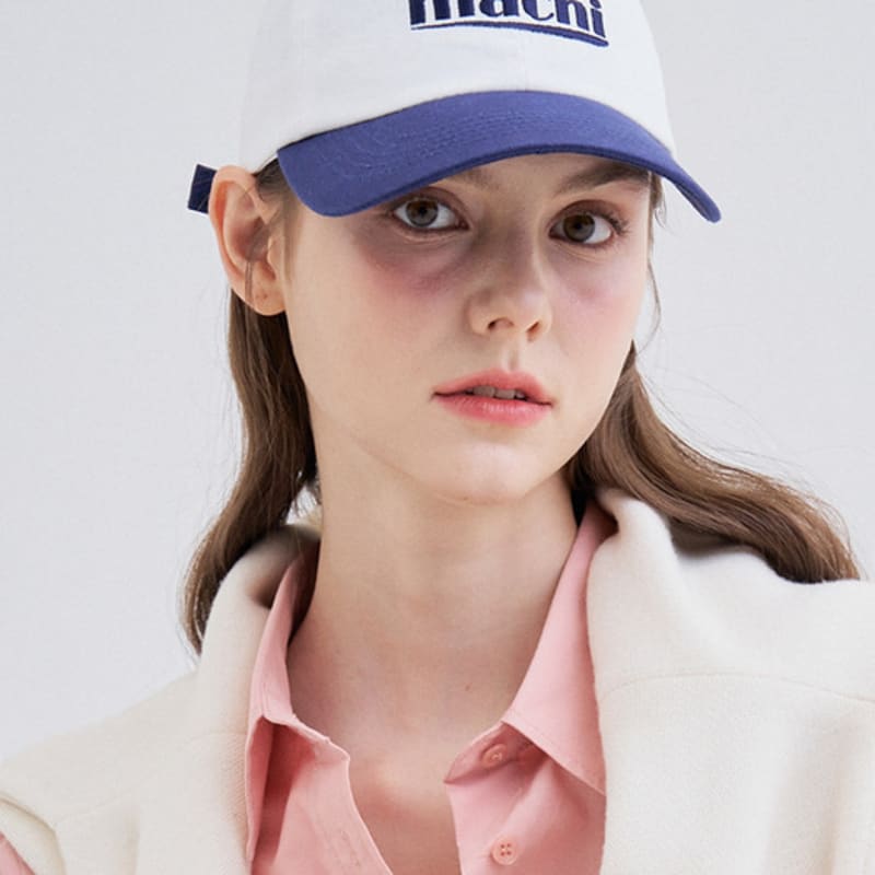 

macni SIGNATURE LOGO MIX BALL CAP_NAVY NAVY_FREE