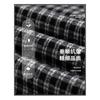 Plaid pants women's unique super good-looking pants spring and autumn small loose drape straight casual wide-leg pants