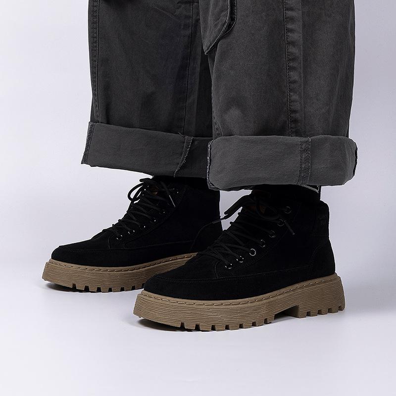 Global Martin boots men's ZHQ-HY2158 autumn trend casual men's shoes versatile British style outdoor tooling boots