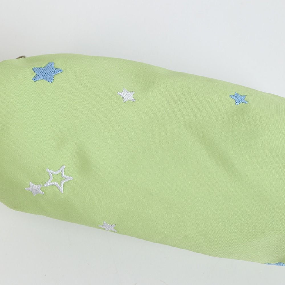 Embroidered Pen Bag Large Capacity Storage Bag Cartoon Cosmetic Bag  Student Gift