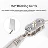 LED Light Telescopic Inspection Mirror High-Definition Mechanics Mirrors  Vehicle Underbody