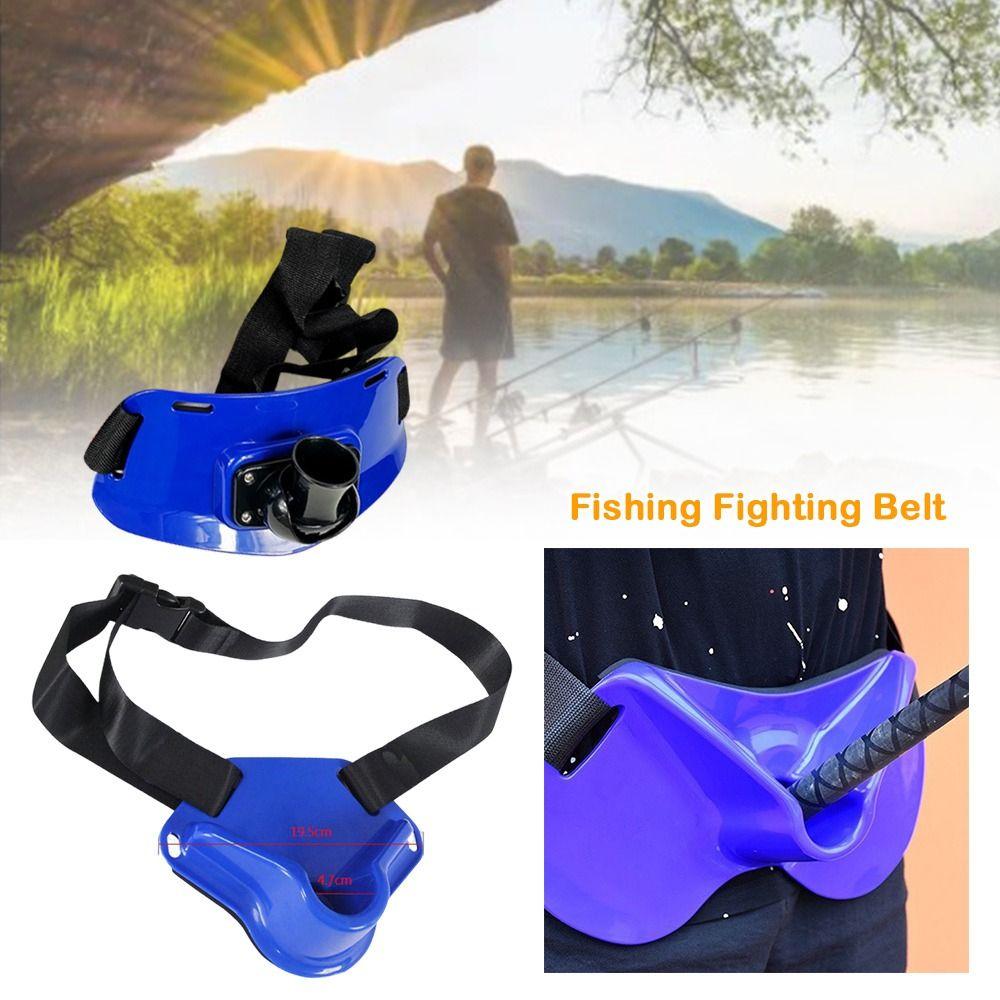 Adjustable Belt Fishing Fighting Belt Fishing Tackle Fishing Rod Holder Belt  Boat Fishing