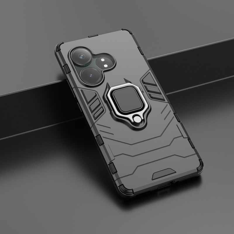 Shockproof Case For Realme GT 6T Neo 6 SE Neo6 Armor Holder Protect Back Coque for OPPO A40 A40m A60 A79 A80 4G 5G Phone Cover