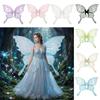Lightweight Butterfly Fairy Wings Sparkling Dress Up Wings Sparkling Angel Wings  Women Girls