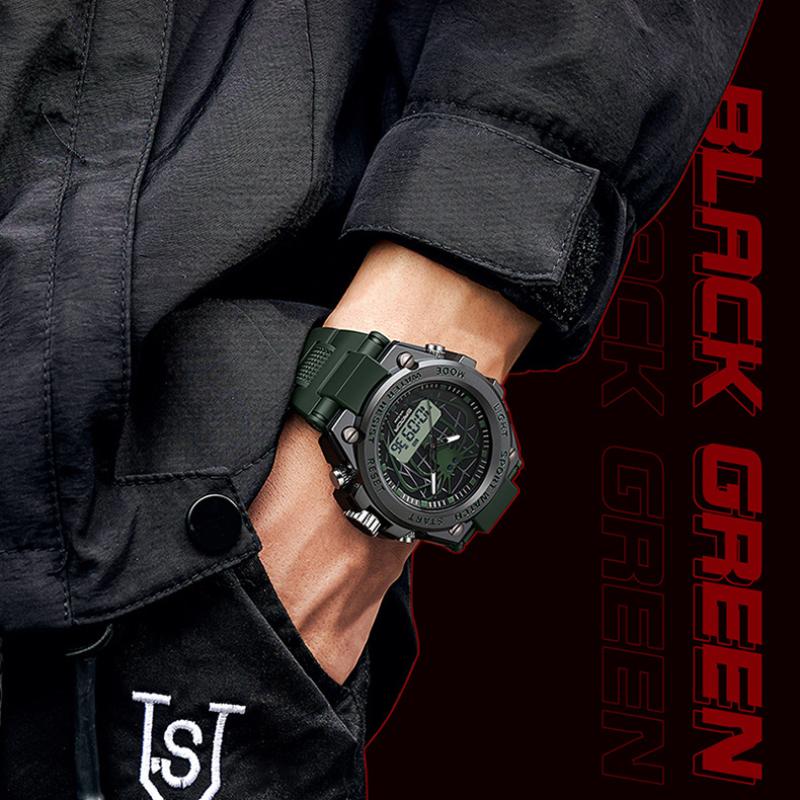 SANDA Business Fashion Trend Watch Luminous Waterproof Personalised Large Dial Watch