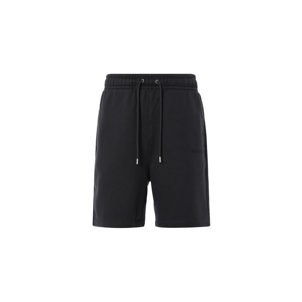 Jordan Wordmark Series Solid Color Lace-Up Mid-Rise Casual Shorts Men Shorts Black FJ0701-045
