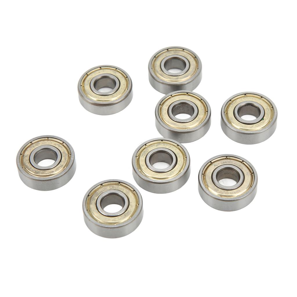 8 Pièces Roulement à Billes 608ZZ ABEC 11 Acier au Carbone Scellé Roulements de Skateboard 8x22x7mm pour Patins à Roulettes Planches de Danse
