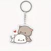 Giant Panda Cartoon Acrylic Keychain Pendant
