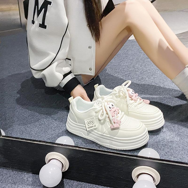 2025 Little White Shoes Children's Summer New Korean Version Ins Female Students Leisure Sports Versatile Board Shoes Street Shot Y9913