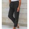 PEYWOW Pantaloni e capris con stampa tinta unita casual alla moda da donna