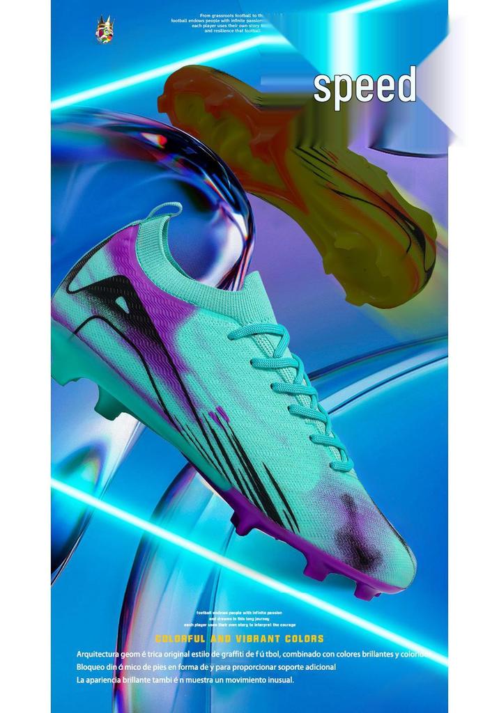 Putian F50 Weltmeisterschaft AG Kunstrasen Fußballschuhe - Unisex Low-Top mit langen Stollen