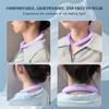 Wearable Cooling Neck Wraps Reusable Hands Free Cold Pack Easy To Clean Neck Ice Pillow for Extremely Hot Weather/Summer Heat