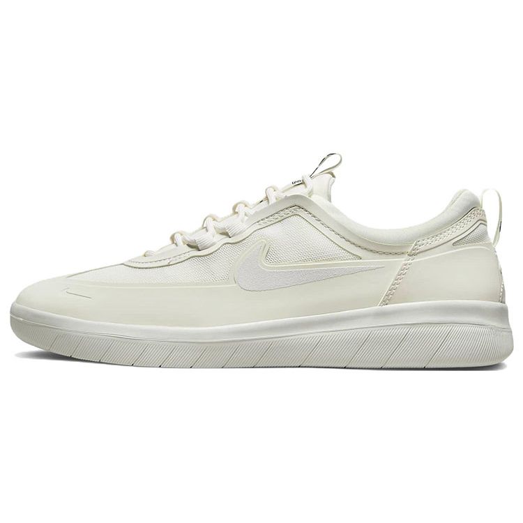 

Nike Nyjah Free 2 SB Triple White Unisex Sneakers Summit-White BV2078-109 41