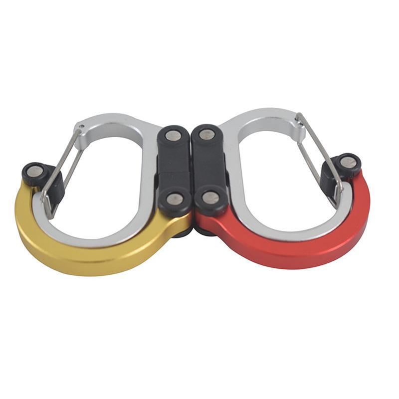 Hybrid Gear Clip - Carabiner Rotating Hook Clip Non-Locking Strong Clips