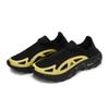 Adidas FC WALKER Casual Shoes Men's Low top Black/Yellow JP6642(Team80-S-BOX)