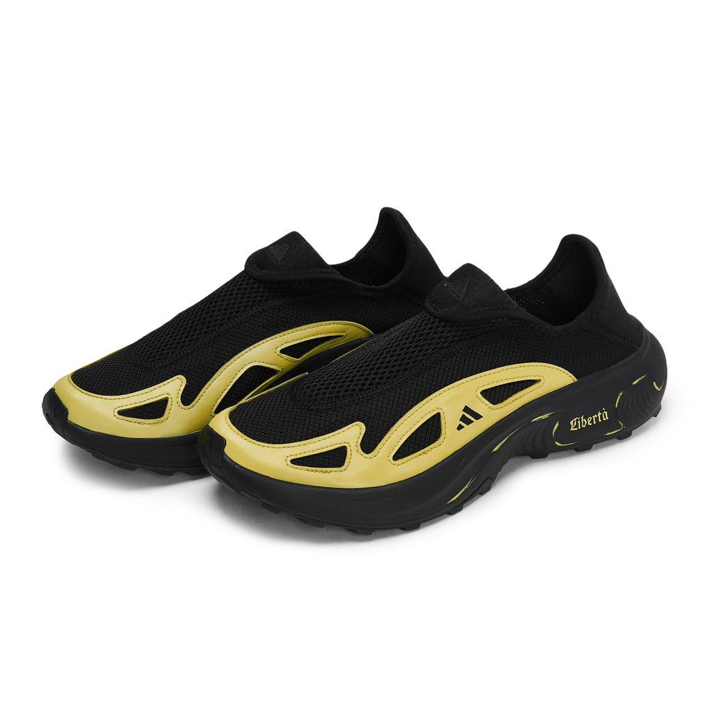 Adidas FC WALKER Casual Shoes Men's Low top Black/Yellow JP6642(Team80-S-BOX)