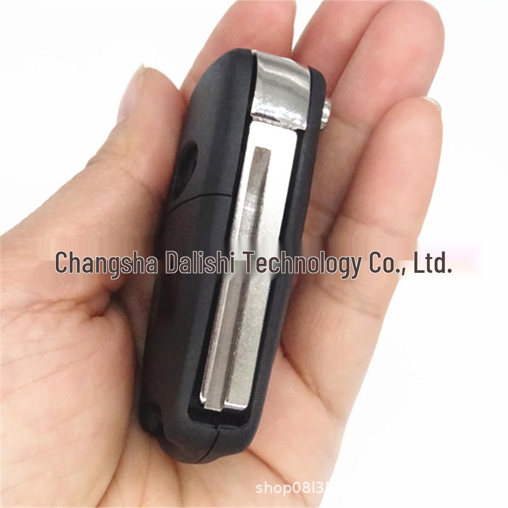 Hyundai Solaris Remote Folding Key Shell HS HC KRS KRX - No Logo