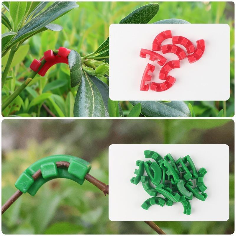 10-100 PZ 90 Gradi Piegatubi per Piante Riutilizzabili Allenatore di Crescita Piante Clip per Allenamento a Basso Stress Piegastelo Pianta Accessori di Controllo