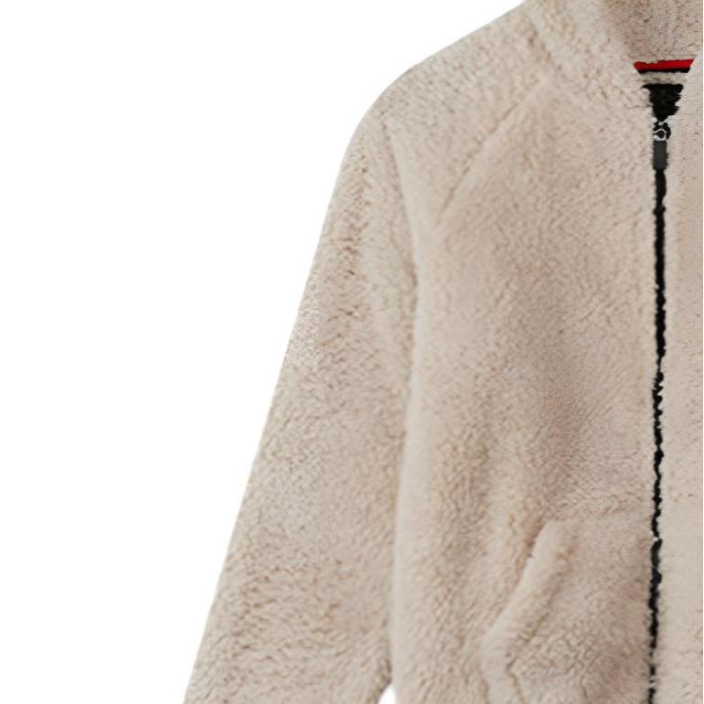 Jordan Fleece Lined Hooded Jacket Kids Jackets Beige HA5385-020