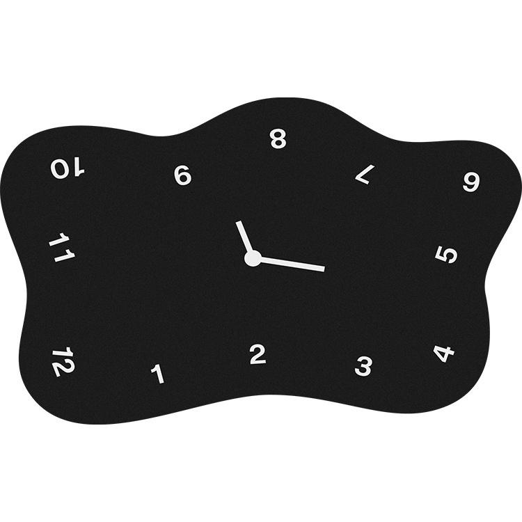 

Household non-slip floor mat, bathroom simple digital clock rubber floor mat, bathroom bathroom door absorbent foot mat 40X60cm 15.7X23.6in