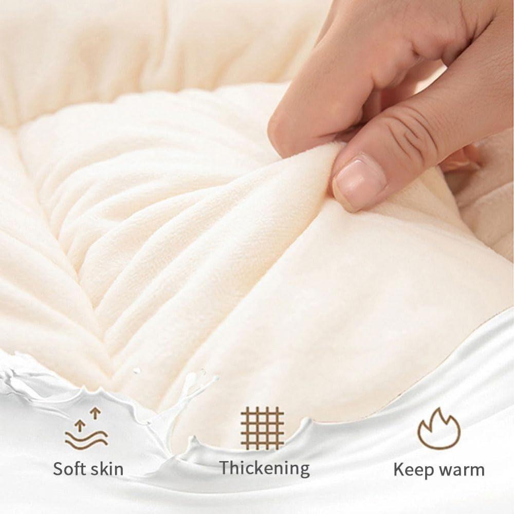 Soft Seat Cushion Warm Office Chair Cushion Winter Desk Chair Cushion