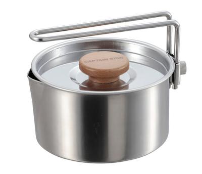 CAPTAIN STAG BBQ Pot Camping Kettle Cooker 730mlUH-4206