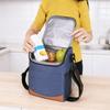 Insulated Lunch Bag Large Capacity with Shoulder Strap Food Thermal Bag Waterproof Reusable Lunch Box For Office Work Picnic