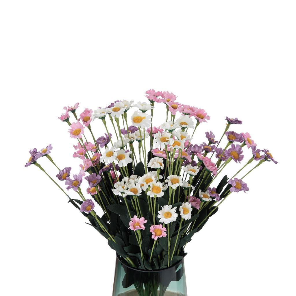 INS Style 15-Head PE Foam Daisy Fake Flowers for Home Wedding Decor