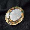Lab-Created Opal Loose Gemstone Multicolor Oval Cut 11.55 ct Ethiopian October Birthday Birthstone