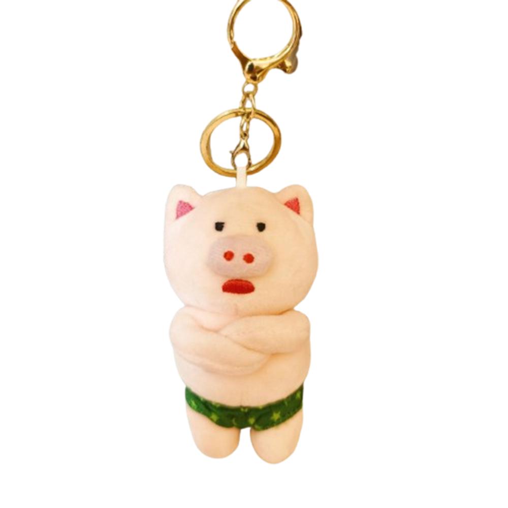 Soft Ugly Bear Plush Toy Cartoon Animal Ugly Bear Plush Pendant  Bag Pendant Style C