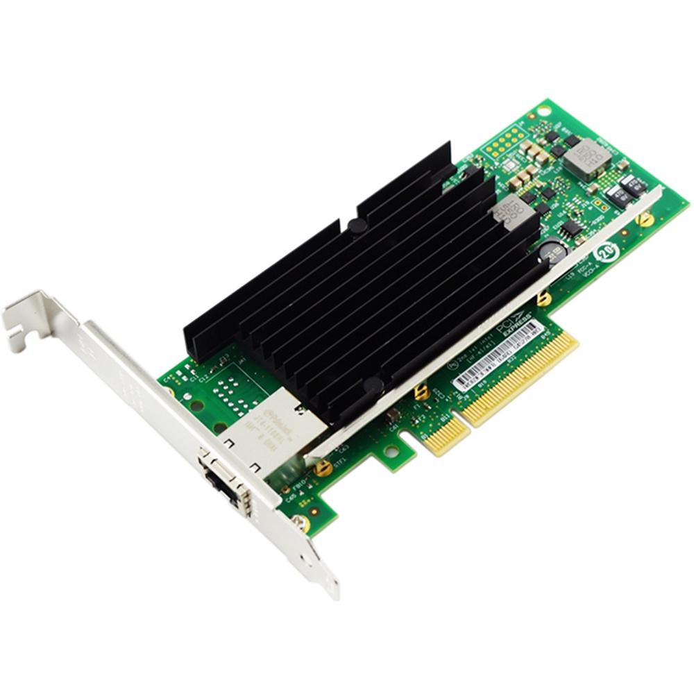 10GBE PCI-E network card with RJ45 interface, X540-T1 server NIC with X540AT2 chip, new