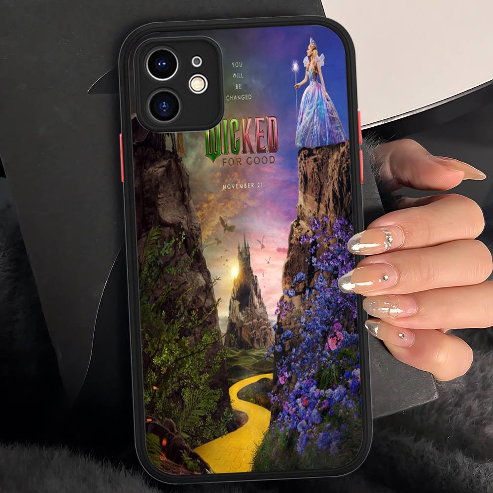 W-Wicked Part One Movie Phone Case For IPhone 16e 16 15 14 13 12 11 Pro Max X XS MAX Plus Spuerstar Matte Cover
