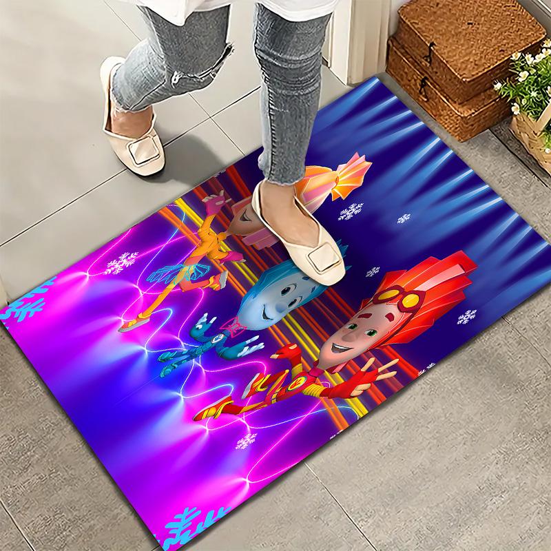 The Fixies Carpet Rug For Living Room Bedroom Home Sofa Decoration Kids Play Nonslip Floor Mat